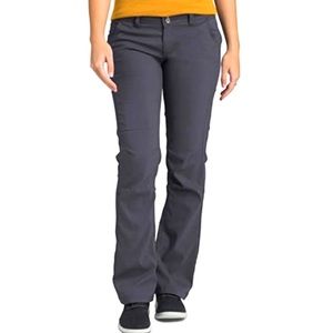 NWT PrAna Gray Halle Pant Sz 14 Short